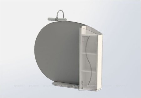 Зеркало-шкаф Aquanet Моника 105 белый 