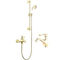 Набор для ванны 3 в 1 GANZER SUSANNE GZ77037Е GOLD