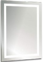 Зеркало Azario Рига 60 ФР-00001491 с подсветкой с сенсорным выключателем с подогревом с часами