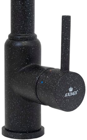 Смеситель для кухни Kaiser Teka 13044-12 Черный мрамор 