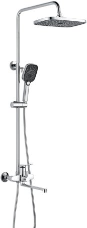Душевая система Shevanik S6236, хром 
