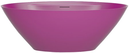 Ванна из искусственного камня Salini Diva 180х85 102221MRF покраска по RAL полностью матовая 