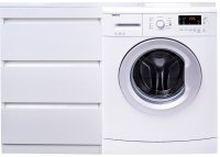 Тумба под раковину Style Line Даллас 120 Люкс Plus СС-00002272 3 ящика Белая Тумба под раковину Style Line Даллас 120 Люкс Plus СС-00002272 3 ящика Белая