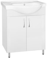 Тумба под раковину Style Line Эко Стандарт 23 Эрика 70 Белый глянец