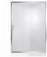 Душевая дверь в нишу River Bering 140 МТ 10000002016 профиль Матовый хром стекло матовое