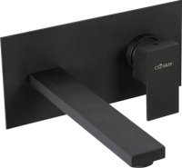 Смеситель Cezares Unika BLI1-NOP С ВНУТРЕННЕЙ ЧАСТЬЮ, черный, для раковины