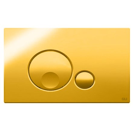 Кнопка смыва OLI GLOBE 152954 золото 