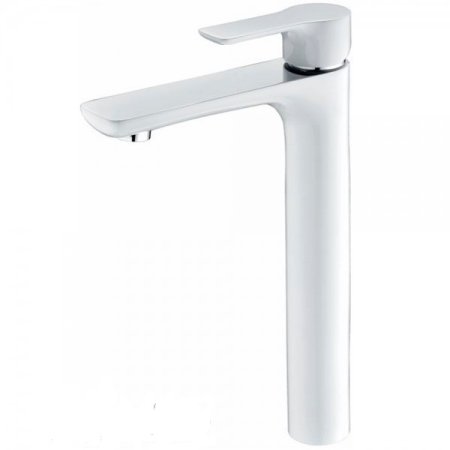 Смеситель Grocenberg GB3009WC для раковины, белый/хром 