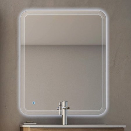 Зеркало Cezares 44998 c LED-подсветкой touch system 74х90 