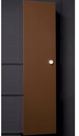 Шкаф пенал Boheme Armadi Art NeoArt 35 834-DB подвесной Dark Brown 