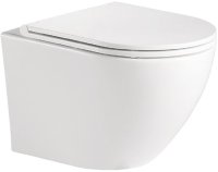 Унитаз BelBagno Sfera-R BB046CHR подвесной без сиденья Унитаз BelBagno Sfera-R BB046CHR подвесной без сиденья