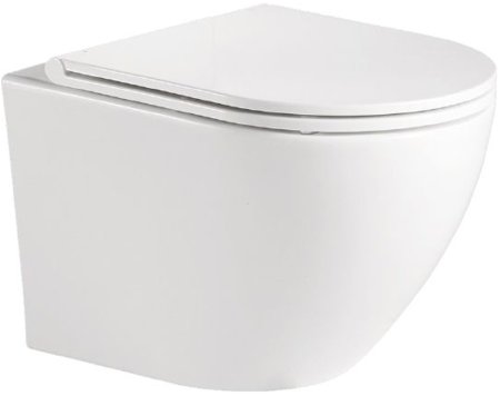 Унитаз BelBagno Sfera-R BB046CHR подвесной без сиденья 