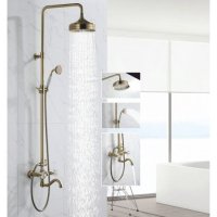 Душевая система Ganzer 09062D бронза