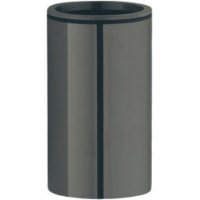 Стакан для зубных щеток Boheme Uno 10982-SGM Оружейная сталь глянцевая