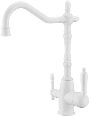 Смеситель для кухонной мойки Zorg Clean Water ZR 312 YF-33-white 