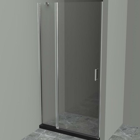 Душевая дверь BelBagno Uno 100 UNO-B-12-30+70-C-Cr профиль Хром стекло прозрачное 