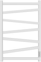 Полотенцесушитель электрический Point Феникс PN15858W П7 500x800, диммер справа, белый