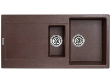 Мойка для кухни каменная Longran Enigma ENG 100x50 Марон 
