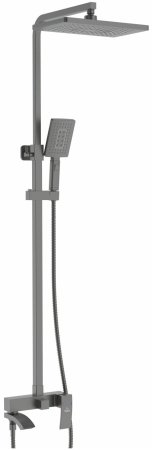 Душевая система Rose R1556T, пепельный 