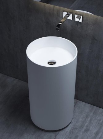 Раковина напольная матовая 45x45 SALINI Armonia 201 130111M 