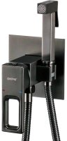 Гигиенический душ со смесителем Gappo G17-9 G7217-9 Оружейная сталь