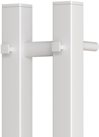 Полотенцесушитель электрический APEXTERMO Sirius SR10111WM 1100x80 с крючками, белый матовый 