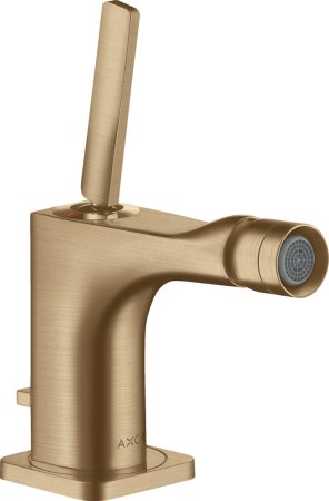 Смеситель Axor Citterio E 36120140 для биде, шлифованная бронза 