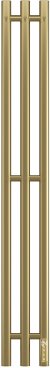 Полотенцесушитель электрический APEXTERMO Luna LN10112GL 1100x120 с крючками, золотой матовый 