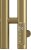 Полотенцесушитель электрический APEXTERMO Luna LN10112GL 1100x120 с крючками, золотой матовый 