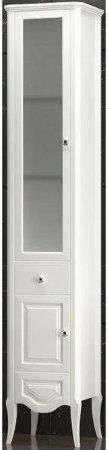Шкаф пенал Opadiris Брунелла 38 L 00-00004341 Белый матовый 