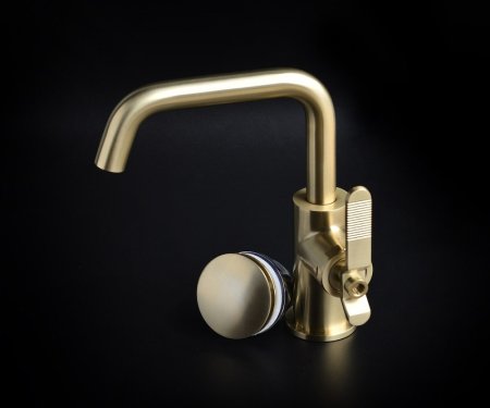 Донный клапан Bronze de Luxe 008/1CG click-clack Золото матовое 