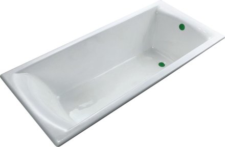 Чугунная ванна Kaiser 170х75 КВ-1804 с антискользящим покрытием 