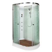 Душевая кабина Deto ЕМ1511 L N с гидромассажем