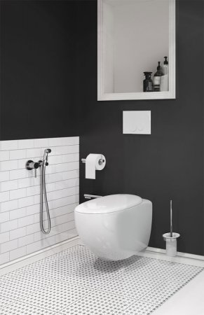 Гигиенический душ со смесителем Kludi Bozz 389990576 Хром 