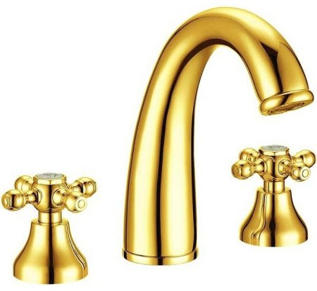 Смеситель для раковины Boheme Tradizionale Oro 297 Золото 