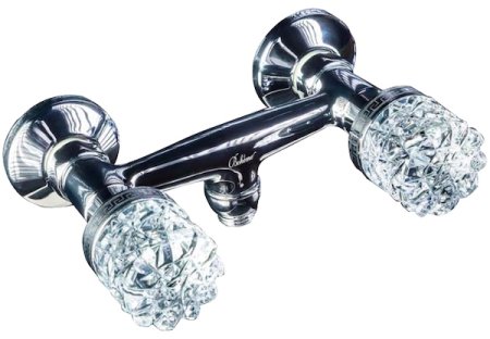 Смеситель для душа Boheme Crystal 274-CRST Хром 