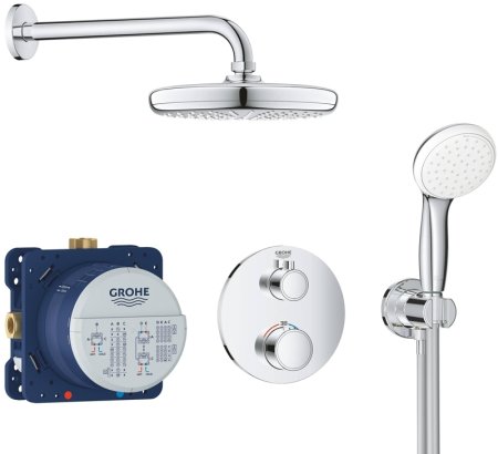 Душевая система Grohe Grohtherm 34727000 с термостатом Хром 