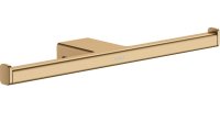 Держатель туалетной бумаги Hansgrohe AddStoris 41748140 шлифованная бронза