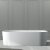 Ванна из искусственного камня ABBER Stein AS9614 белая матовая 