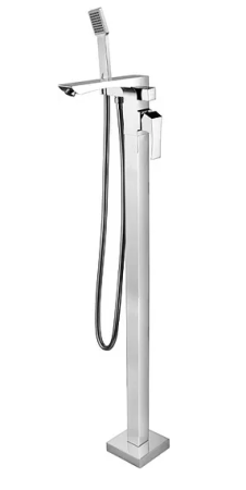 Напольный смеситель для ванны Lemark Unit LM4544C хром 