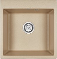 Мойка кухонная Paulmark Praktisch PM105152-QU 51х52см, кварц