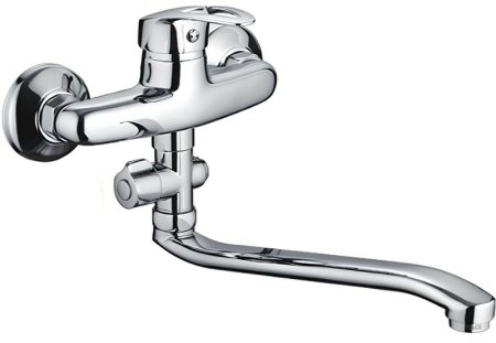 Смеситель для ванны Frap H39 F2139-B универсальный Хром 