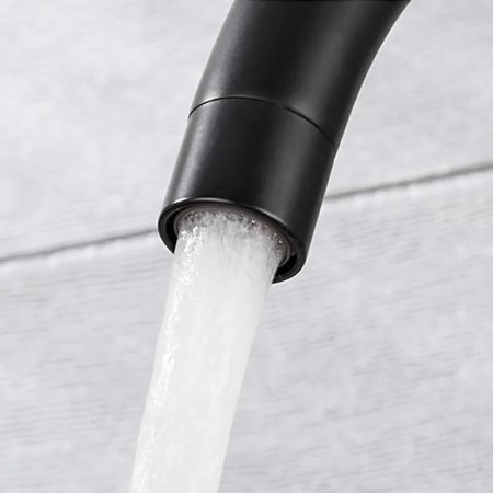 Смеситель для кухни Frap H899 F40899-4 Черный матовый 