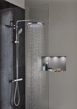 Душевая система Grohe Euphoria 190 26249000 с термостатом Хром 