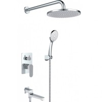 Встроенный смеситель для душа ViEiR V283563-F Белый