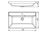 Тумба напольная Style Line "Манхэттен 80" ЭМАЛЬ под ASTI 80 2 ящика PLUS олива