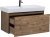 Тумба с раковиной Aquanet Nova Lite 100 дуб рустикальный (1 ящик) 