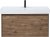 Тумба с раковиной Aquanet Nova Lite 100 дуб рустикальный (1 ящик) 