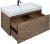 Тумба с раковиной Aquanet Nova Lite 100 дуб рустикальный (1 ящик) 