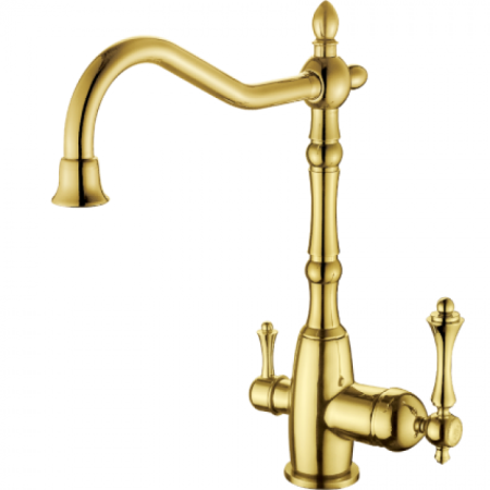 Cмеситель для кухни под фильтр GANZER SEVERIN GZ77022E GOLD 